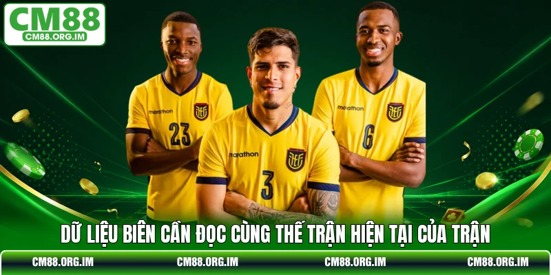 Dữ liệu biên cần đọc cùng thế trận hiện tại của trận