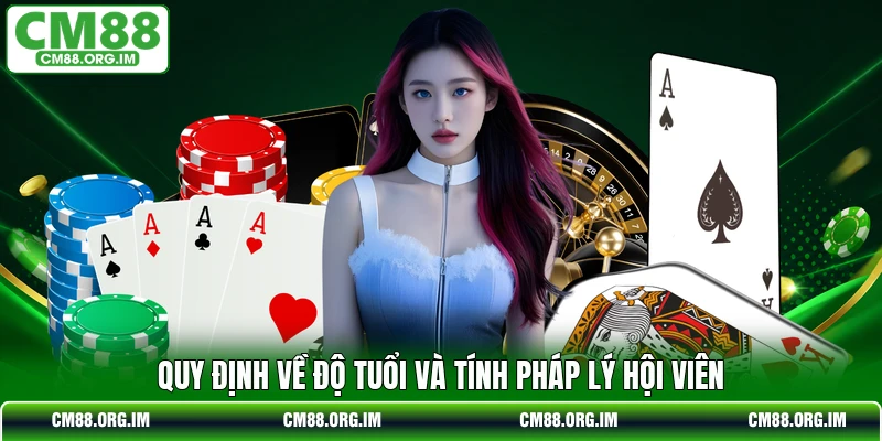 Quy định về độ tuổi và tính pháp lý hội viên